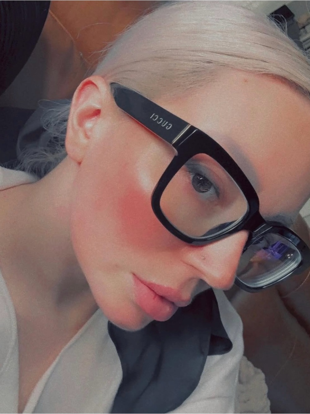 Gucci GG11380 Glasses Frames BLACK w/gold detail